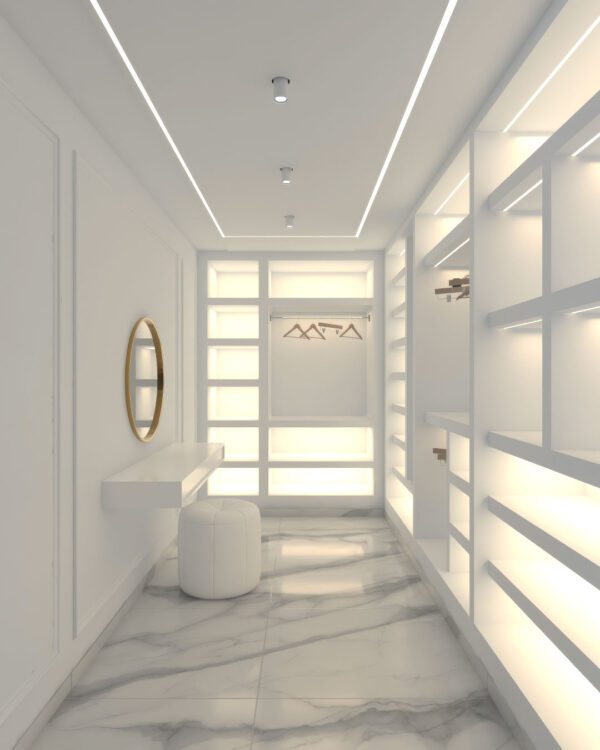 Dressing Sur Mesure en Placoplatre une seul Face