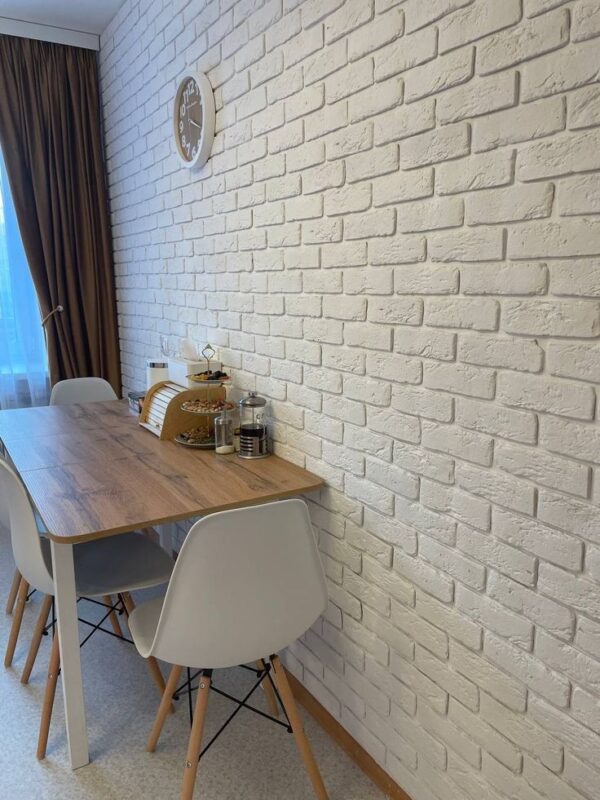 Panneaux Muraux Brique Blanche 3D - Style Rustique Chic